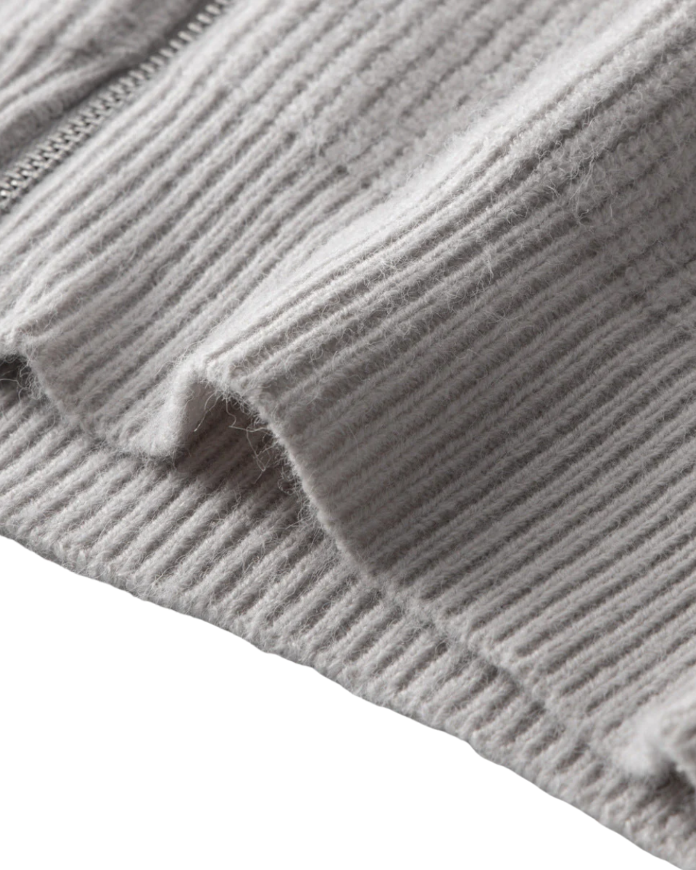 Four Seasons - Cardigan zippé en laine mérinos