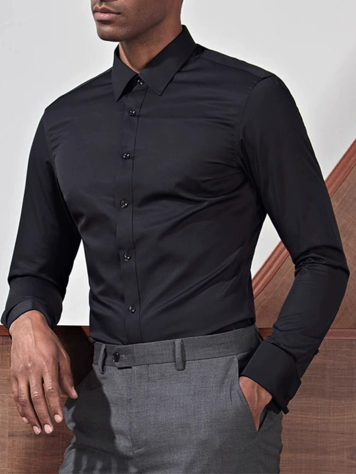 Laroq Paris™ | Chemise Stretch Sans Repassage