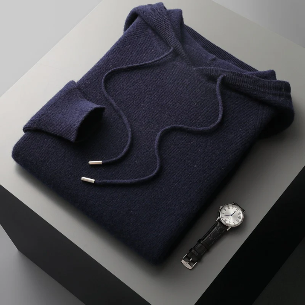 Laroq Paris™ | Pull à capuche en laine mérinos Arezzo