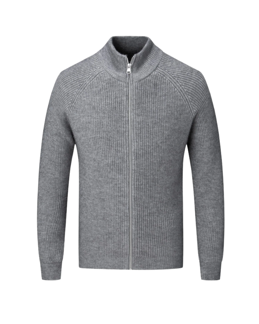 Four Seasons - Cardigan zippé en laine mérinos