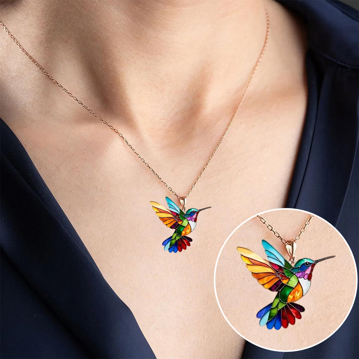 Laroq Paris™ | Colibri Porte - Bonheur Collier