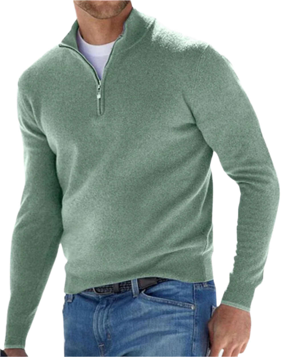 Louis - Elegant Zip Sweater
