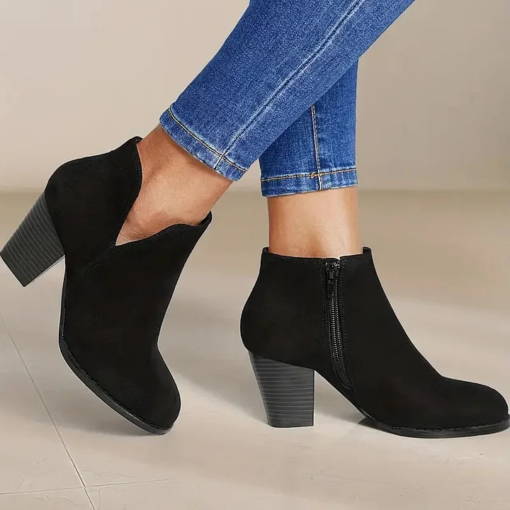 Laroq Paris™ | Bottines Femme Avec Talon Épais