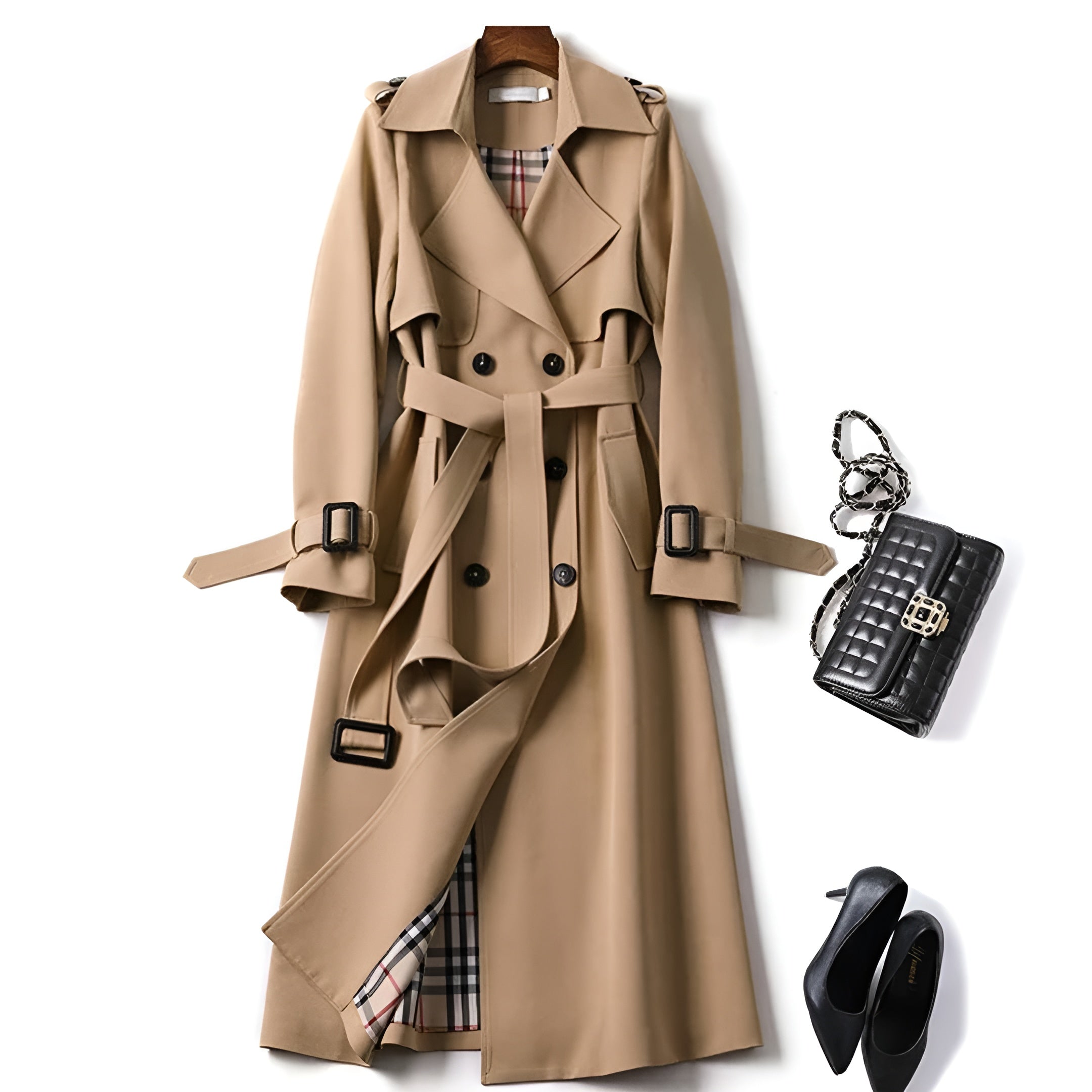 Laroq Paris™ | Helena - Trench-Coat Élégant Automnal