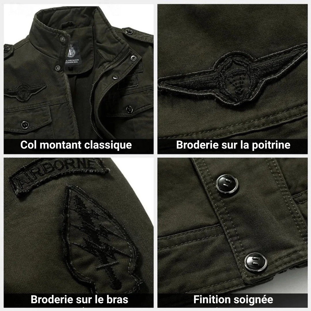 Laroq Paris™ | Veste Militaire Structurée