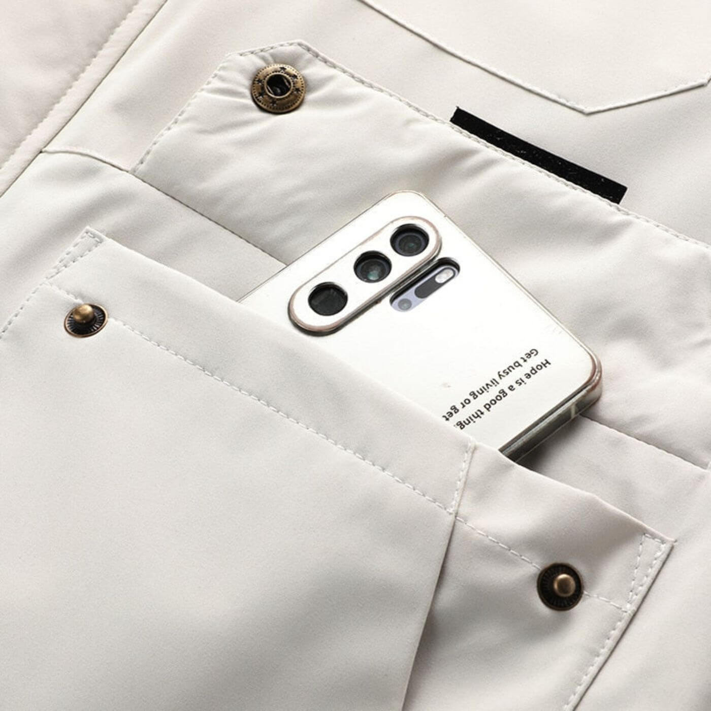 Laroq Paris™ | Veste Imperméable Et Thermique Pour l'Homme Qui Recherche Confort Et Protection