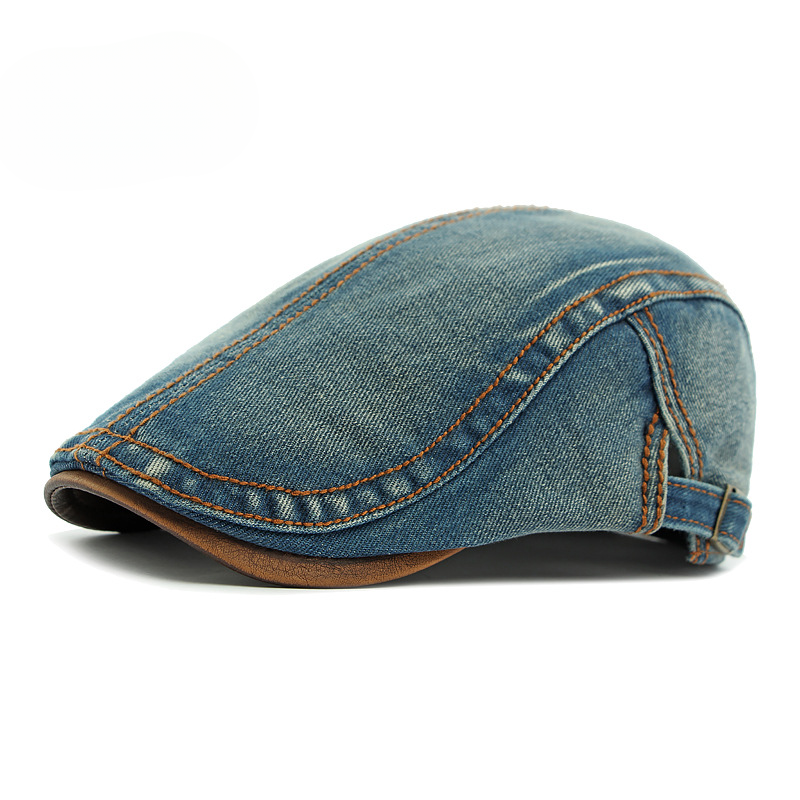 Aaron - Casquette Heritage En Denim