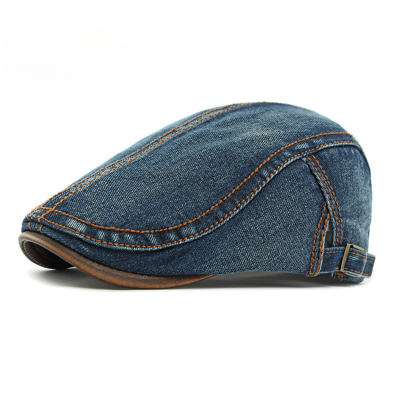 Aaron - Casquette Heritage En Denim