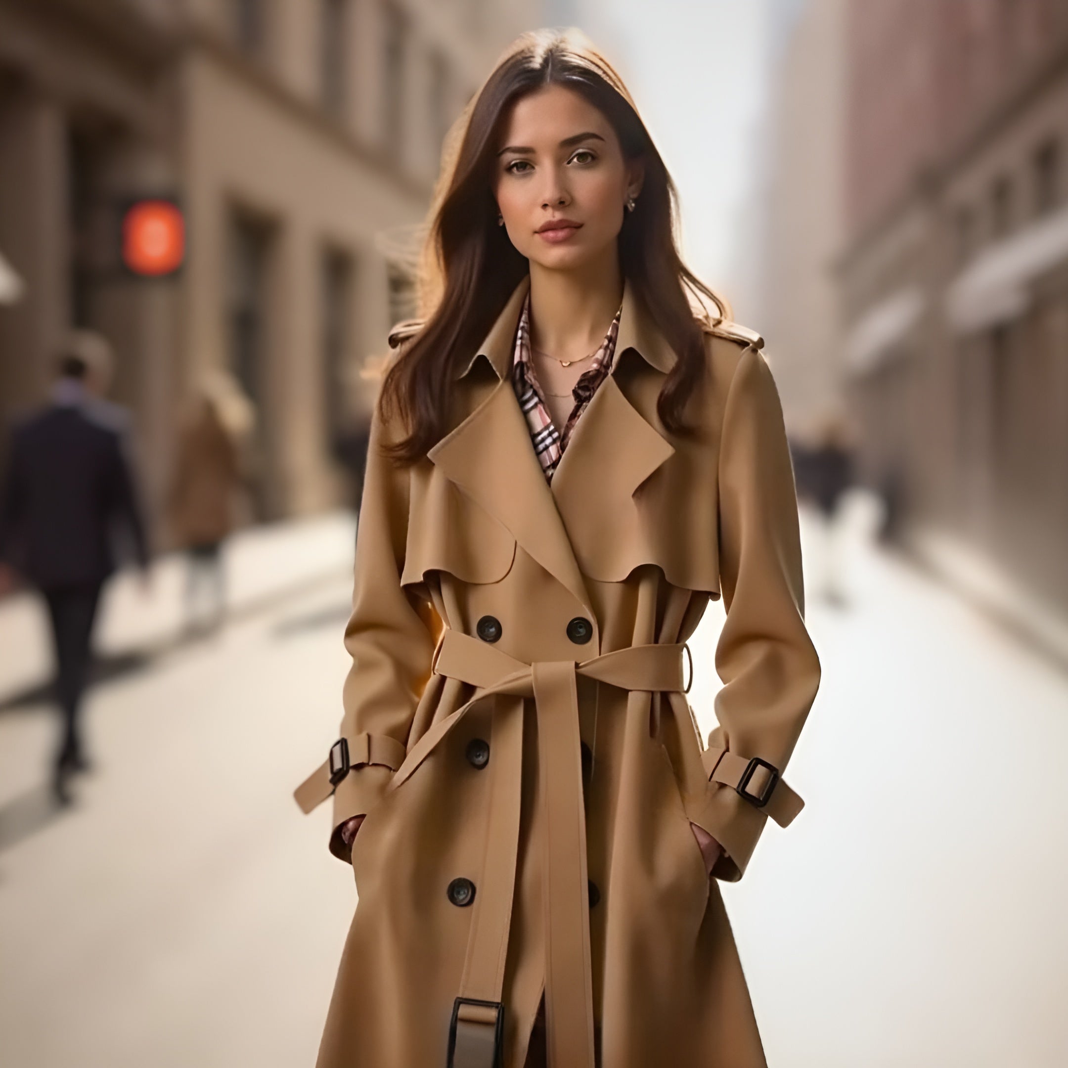 Laroq Paris™ | Helena - Trench-Coat Élégant Automnal