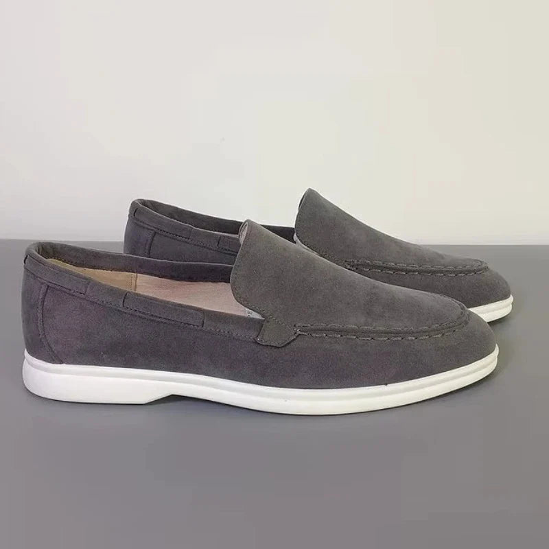 Laroq Paris™ | Mocassins en daim de qualité supérieure
