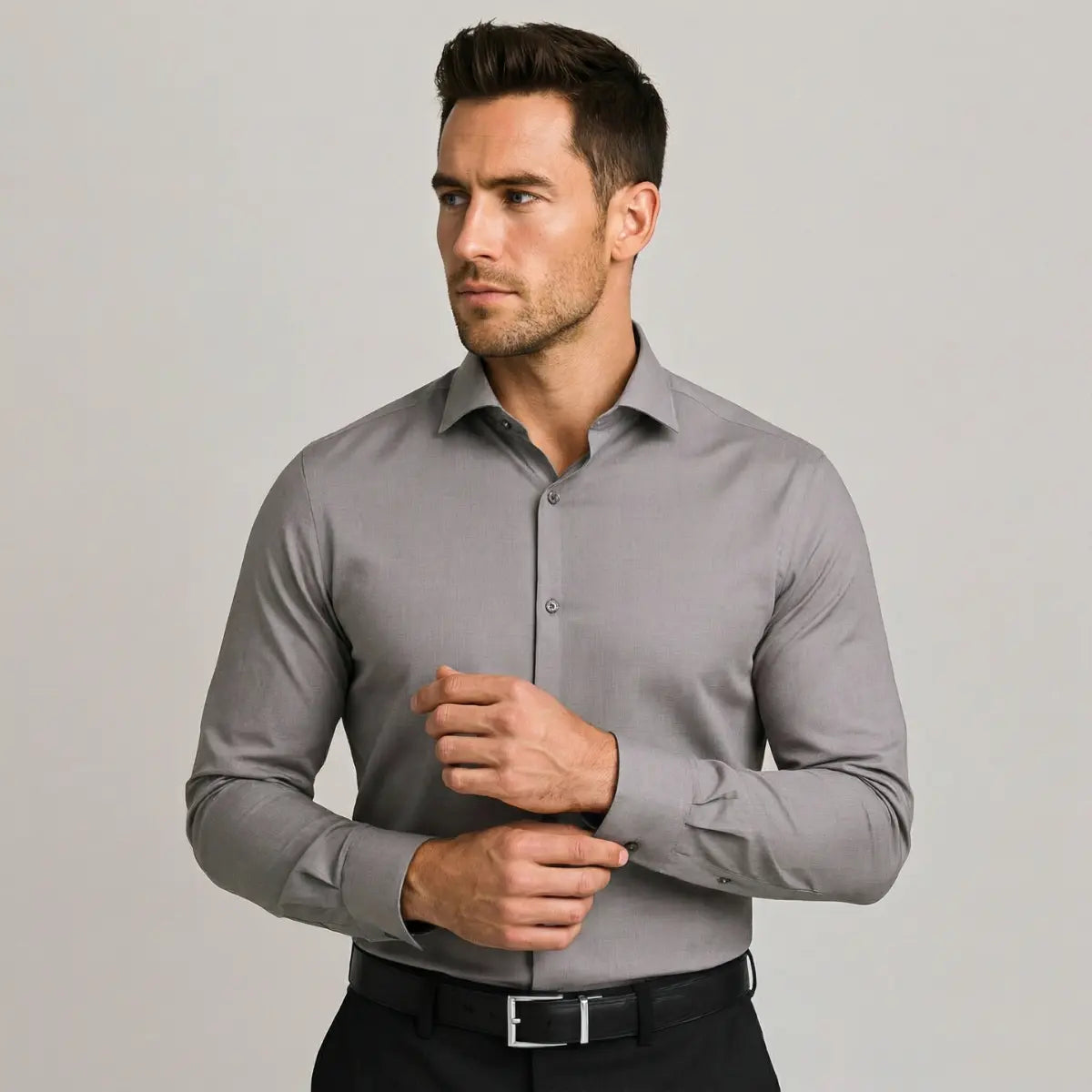 Laroq Paris™ | Chemise Infroissable à Coupe Ajustée