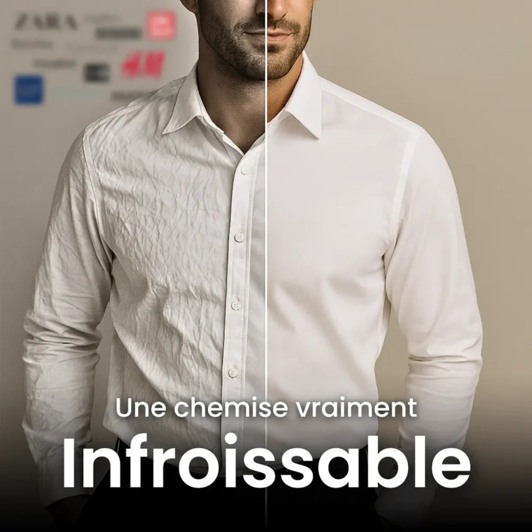 Laroq Paris™ | Chemise Infroissable à Coupe Ajustée