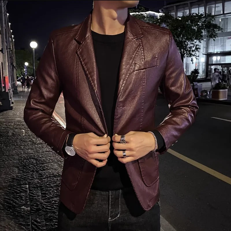 Laroq Paris™ | Veste en cuir décontractée