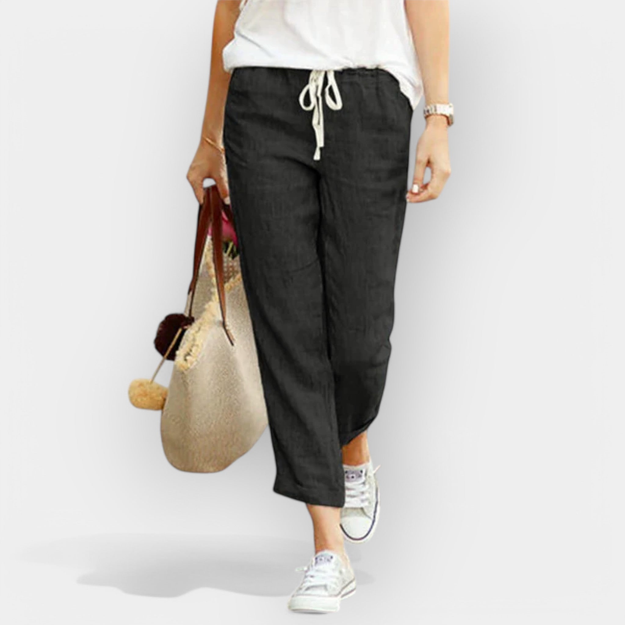 Laroq Paris™ | Pantalon Léger en Coton