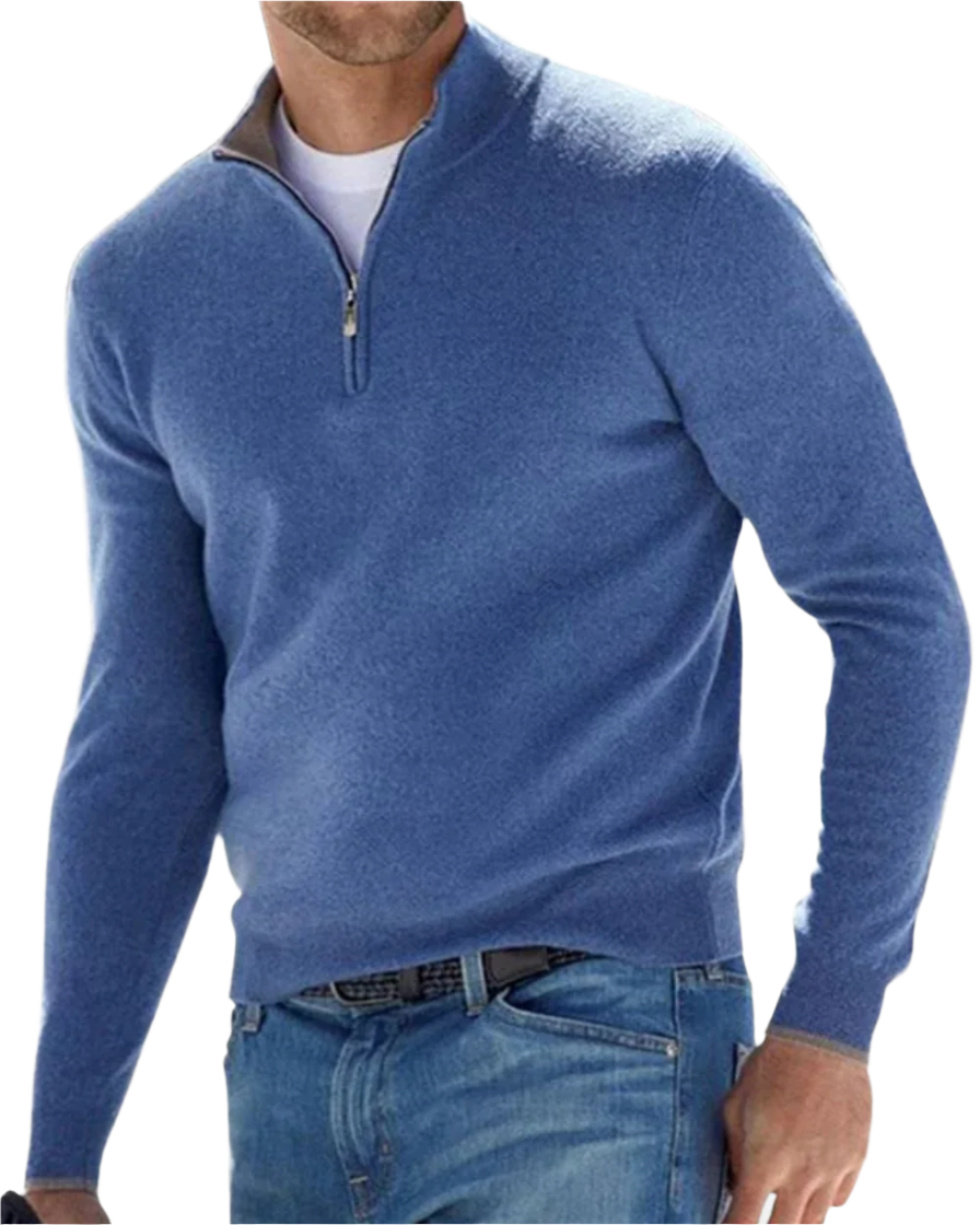 Louis - Elegant Zip Sweater
