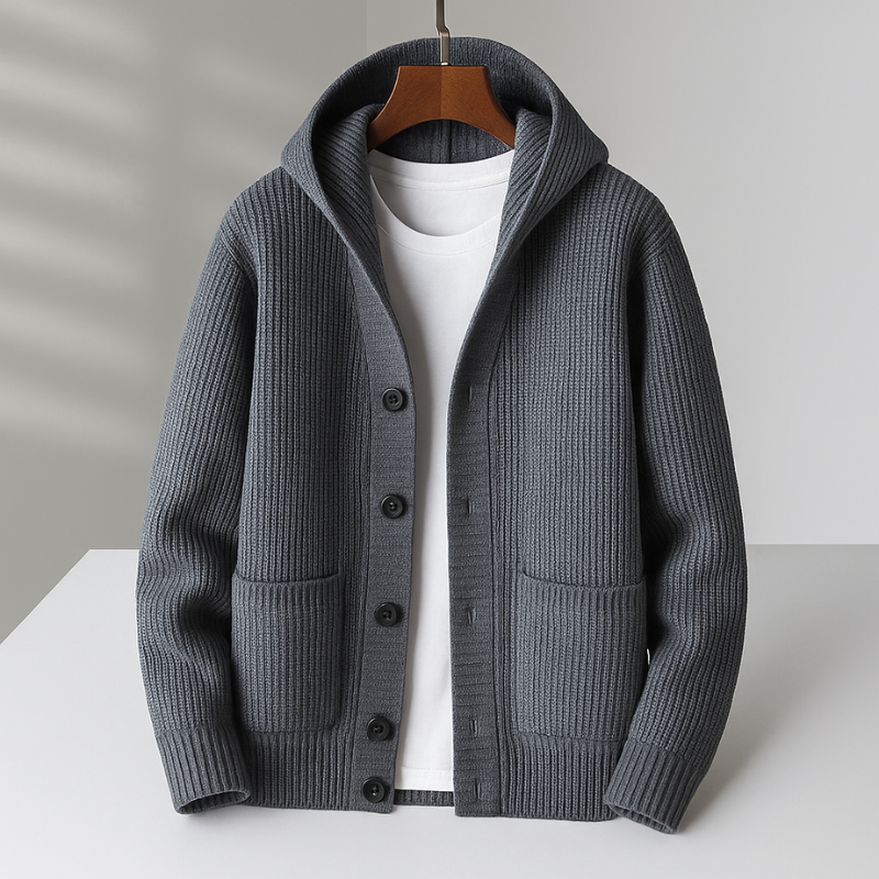 Laroq Paris™ | Cardigan En Laine Pour Homme
