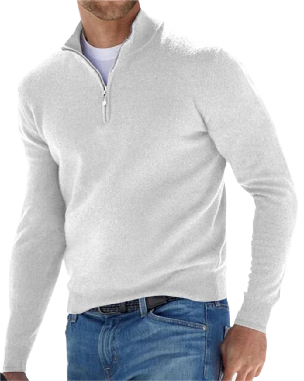 Louis - Elegant Zip Sweater