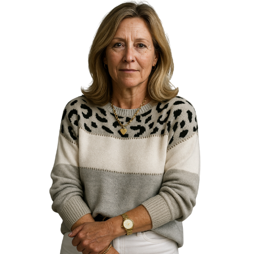 Laroq Paris™ | Astrid - Pull Léopard Confort & Élégance