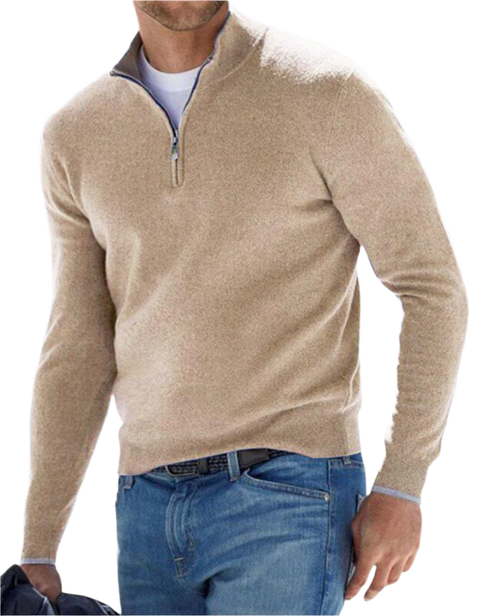 Louis - Elegant Zip Sweater