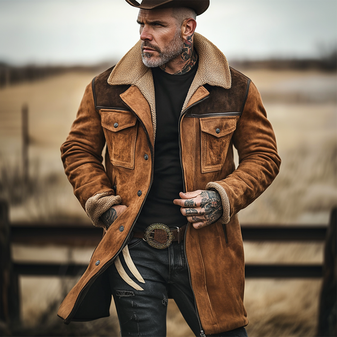 Laroq Paris™ | Kraveno - Manteau thermique vintage pour l'hiver