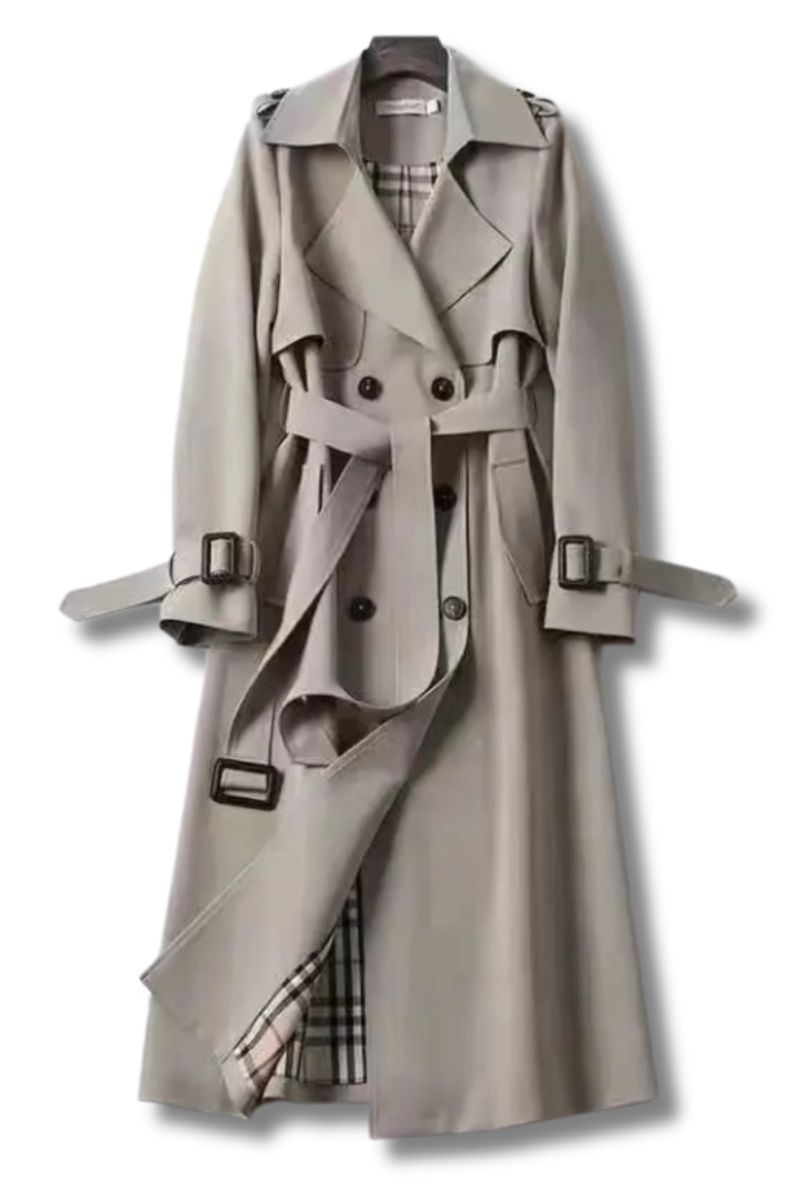 Laroq Paris™ | Helena - Trench-Coat Élégant Automnal