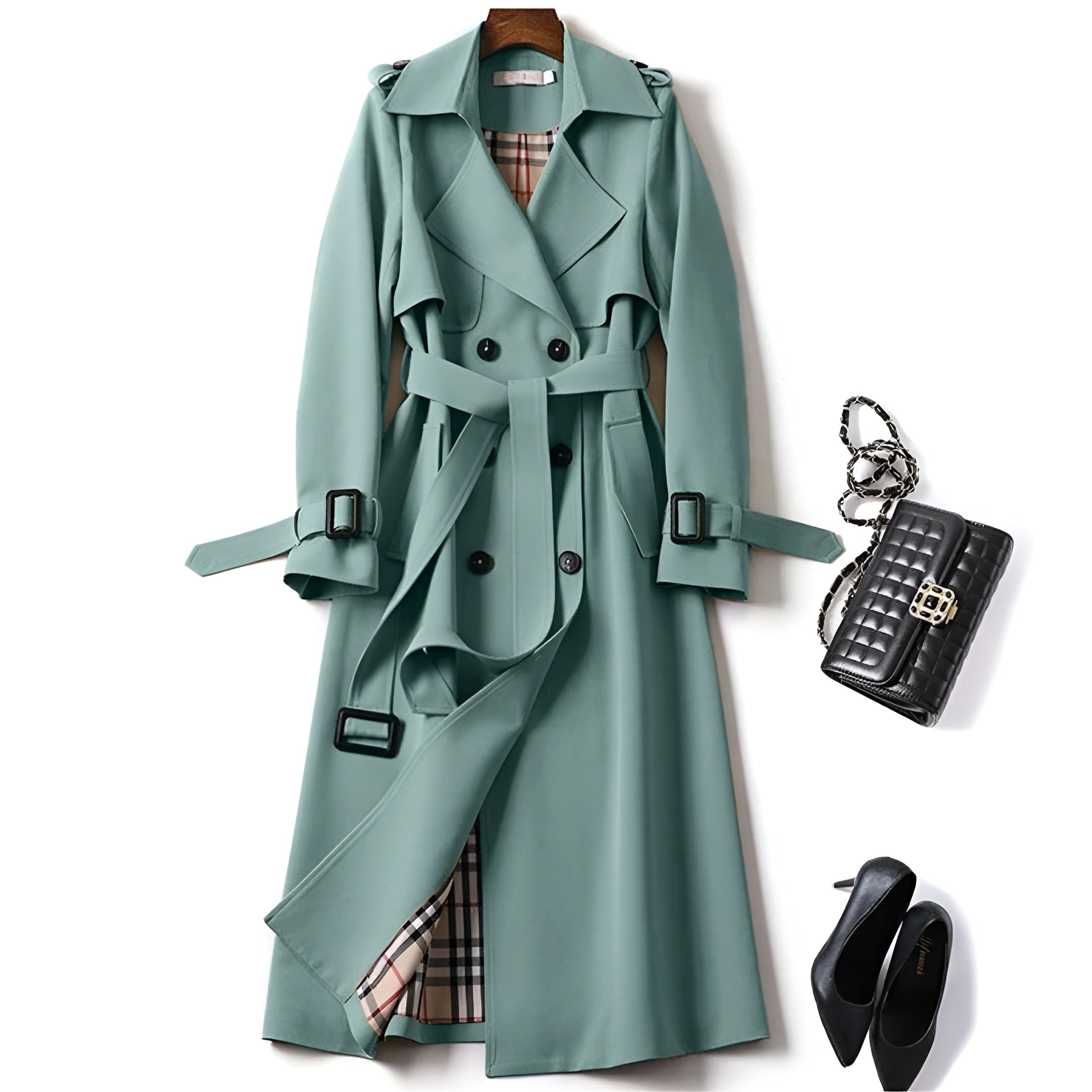 Laroq Paris™ | Helena - Trench-Coat Élégant Automnal