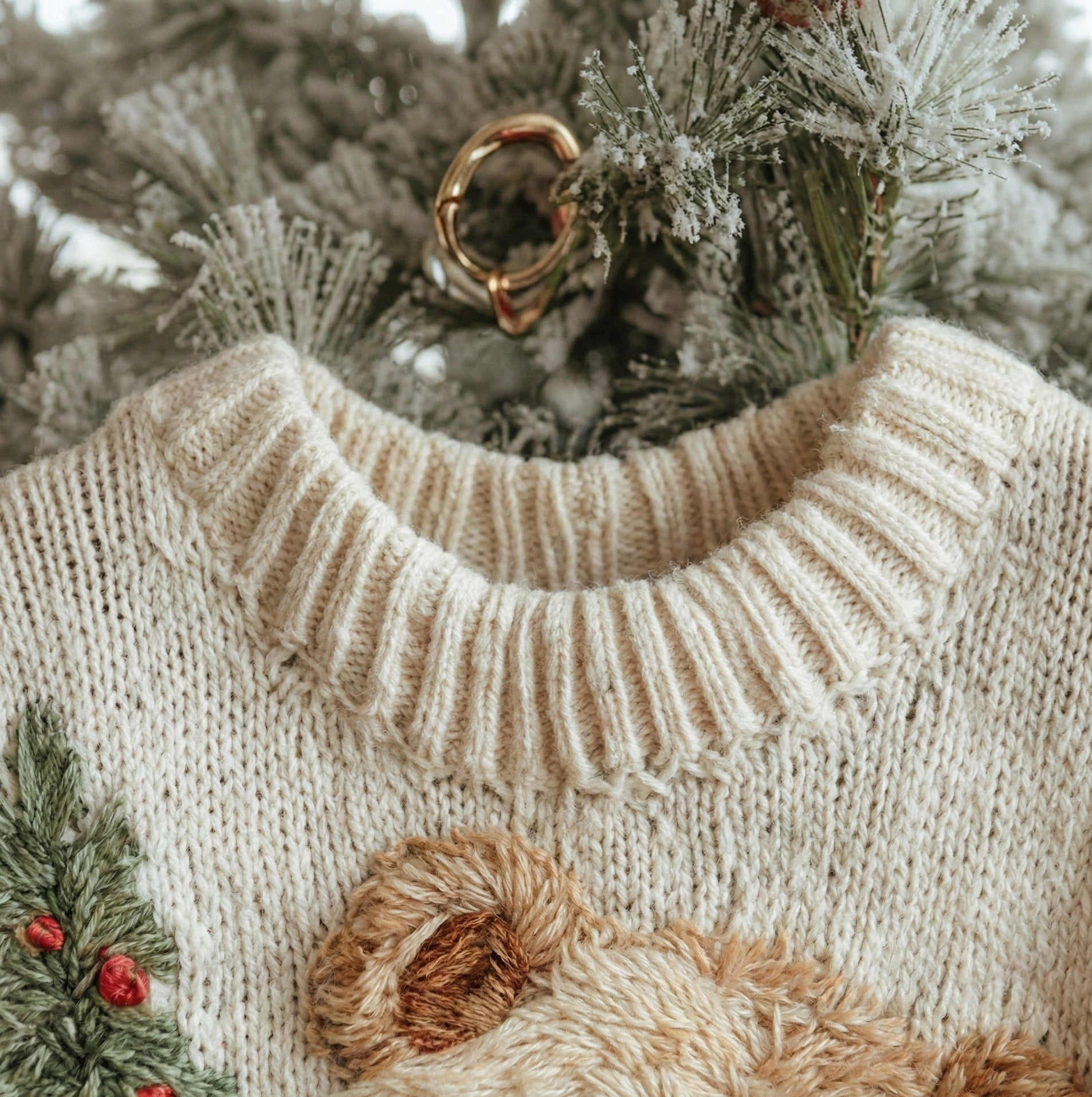 Laroq Paris™ | Ana - Pull De Noël Ours