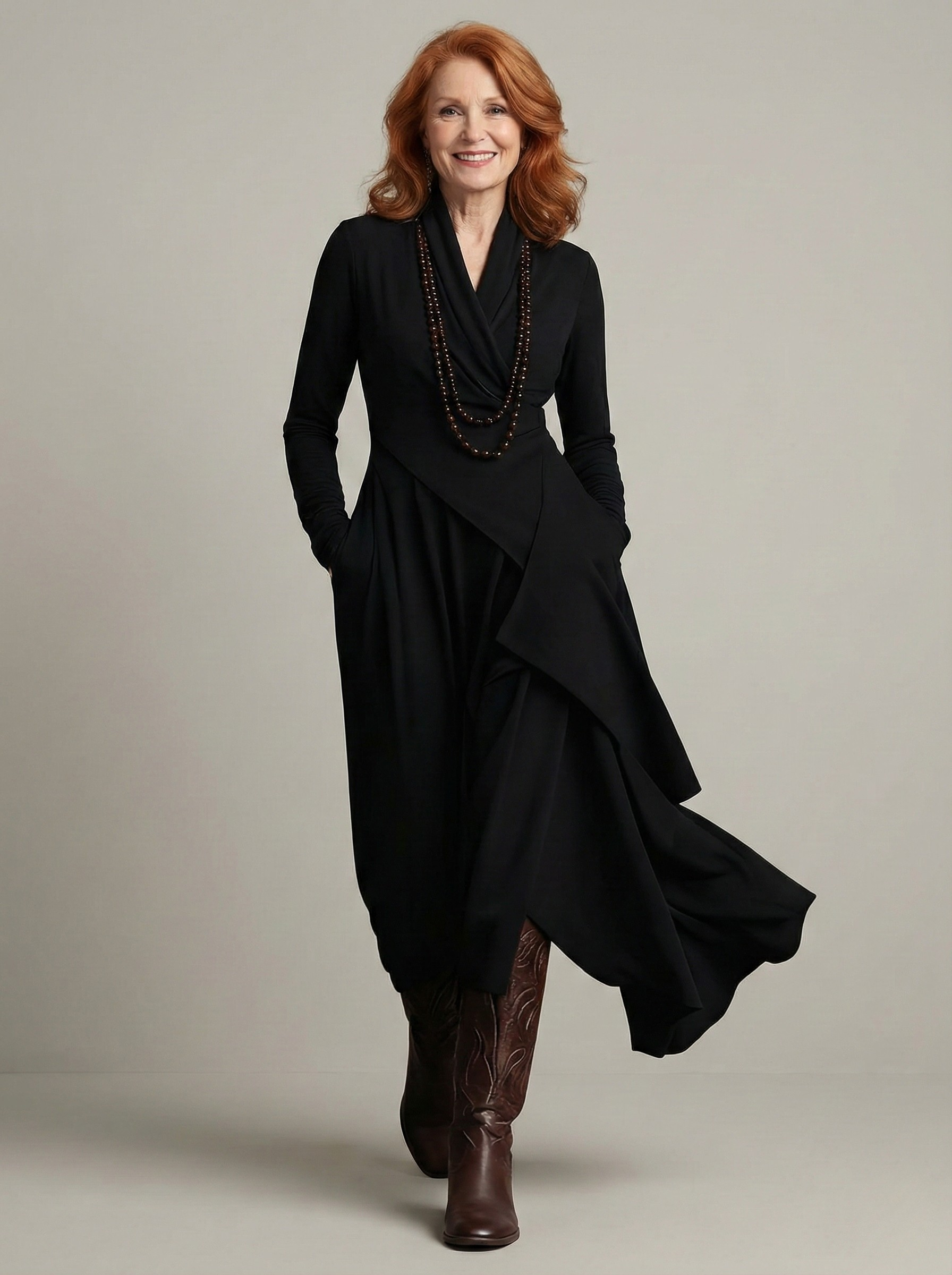 Laroq Paris™ | Daniela - Robe Longue Asymétrique