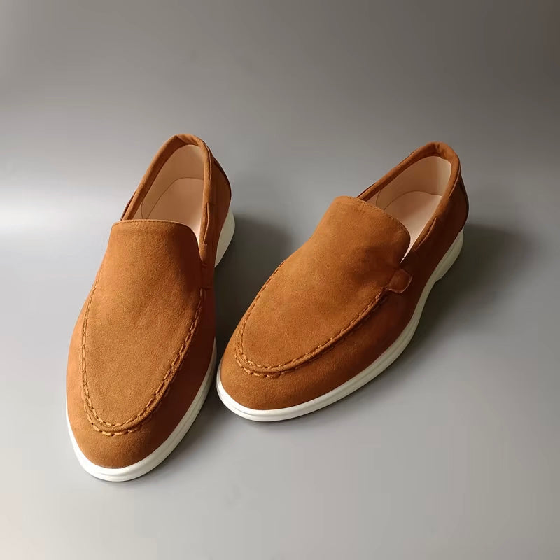 Laroq Paris™ | Mocassins en daim de qualité supérieure