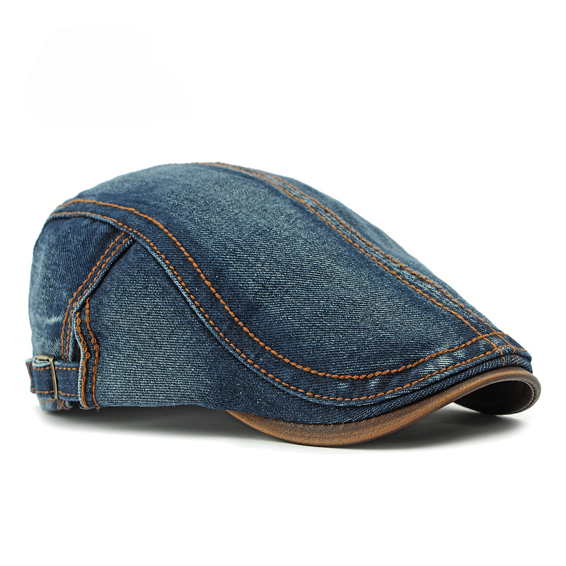Aaron - Casquette Heritage En Denim