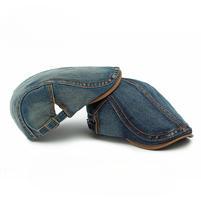 Aaron - Casquette Heritage En Denim
