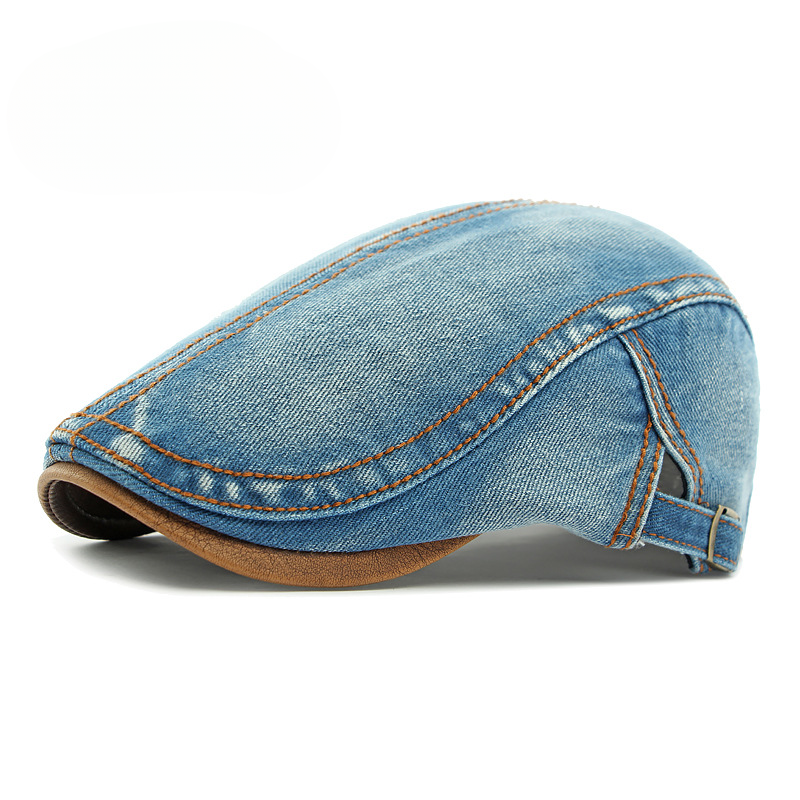 Aaron - Casquette Heritage En Denim