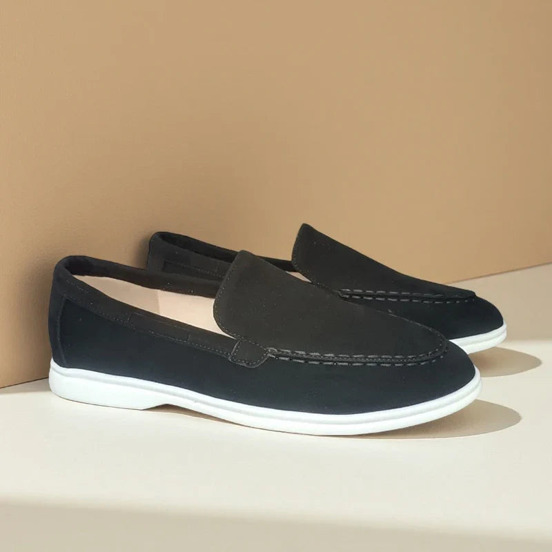 Laroq Paris™ | Mocassins en daim de qualité supérieure