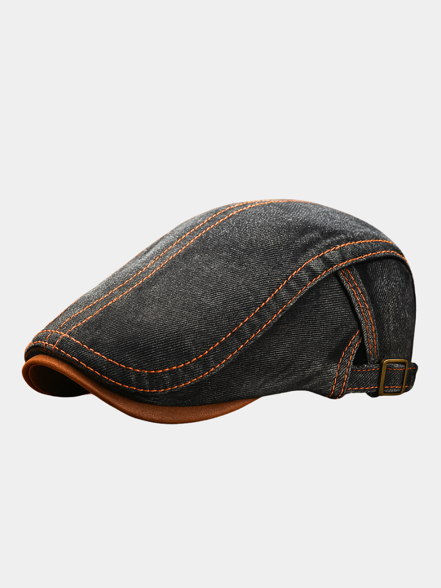 Aaron - Casquette Heritage En Denim