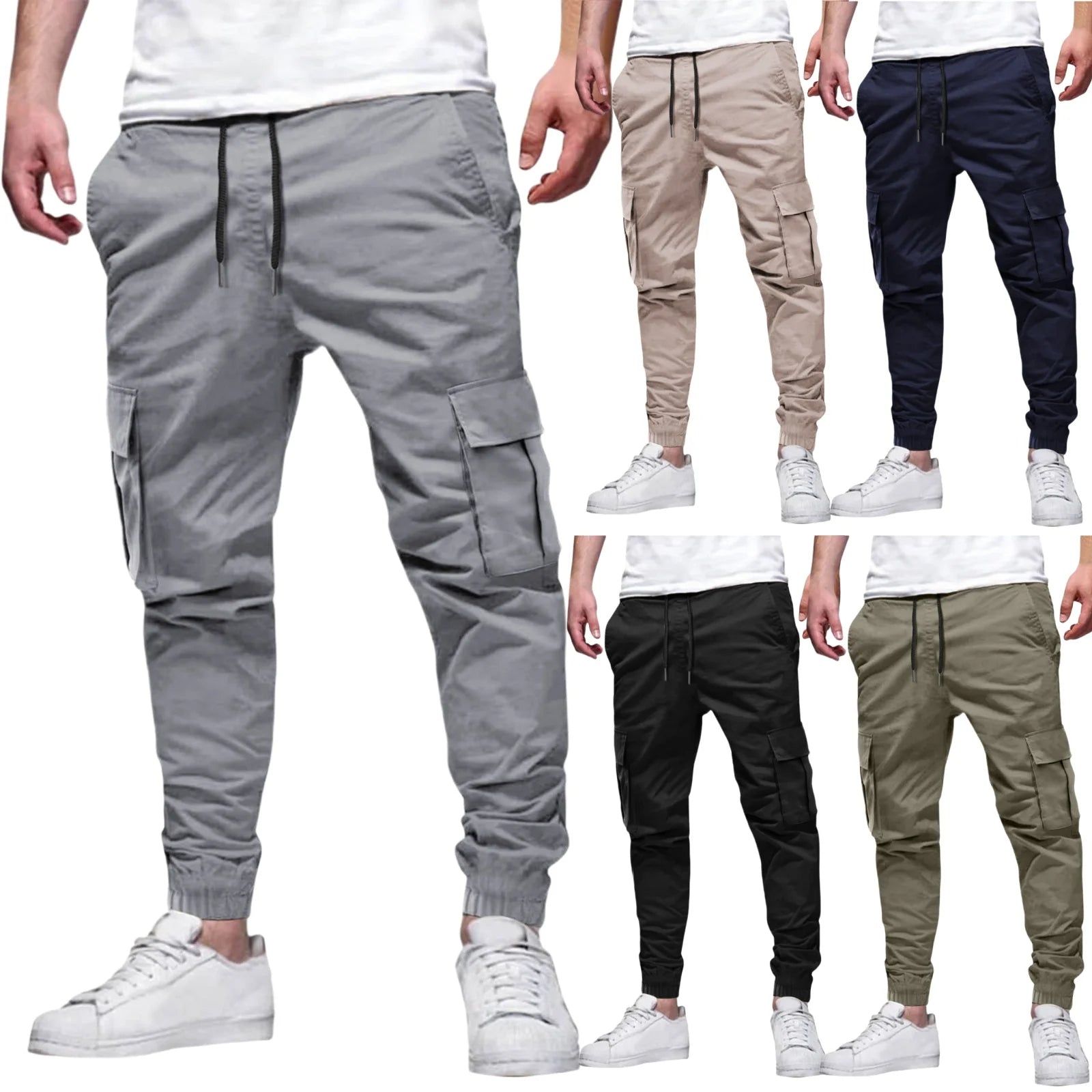 Gaston - Pantalon Cargo Décontracté