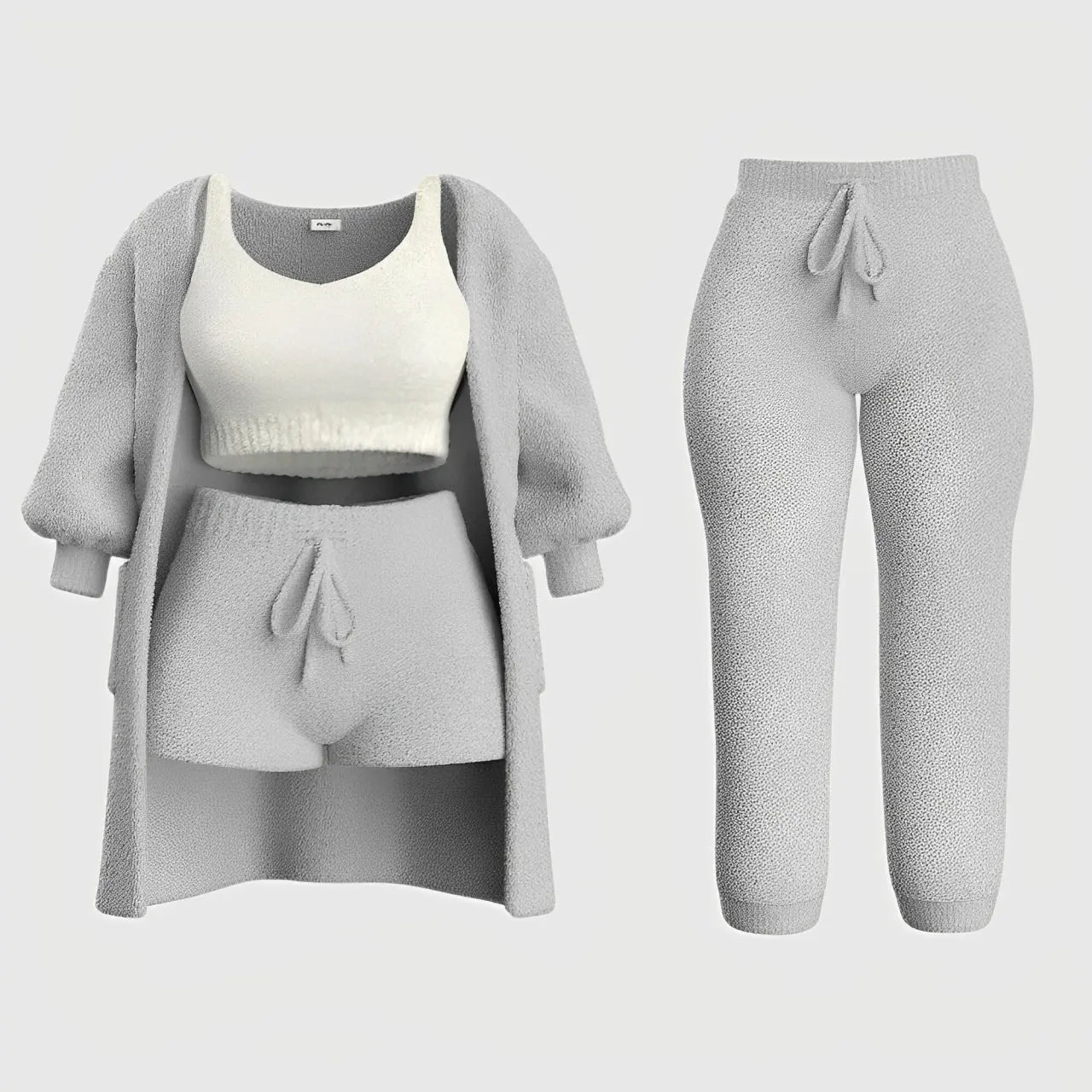 Laroq Paris™ | Ensemble pyjama 4 pièces